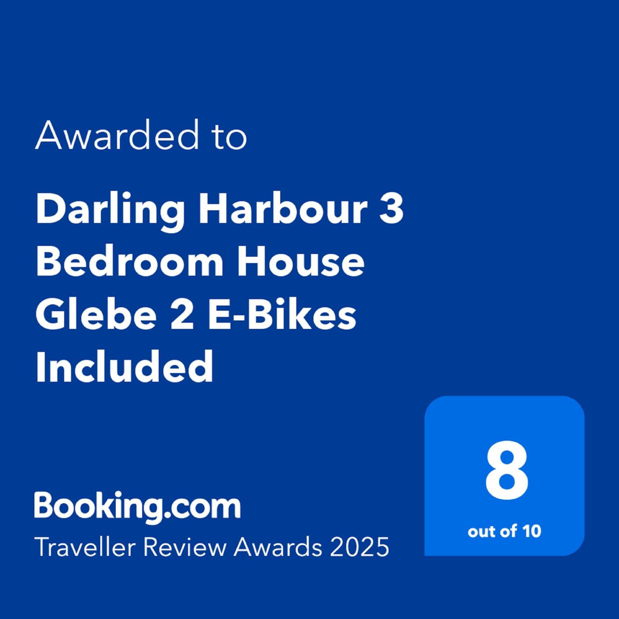 Darling Harbour 3 Bedroom House Glebe 2 E-Bikes Included Sydney Esterno foto
